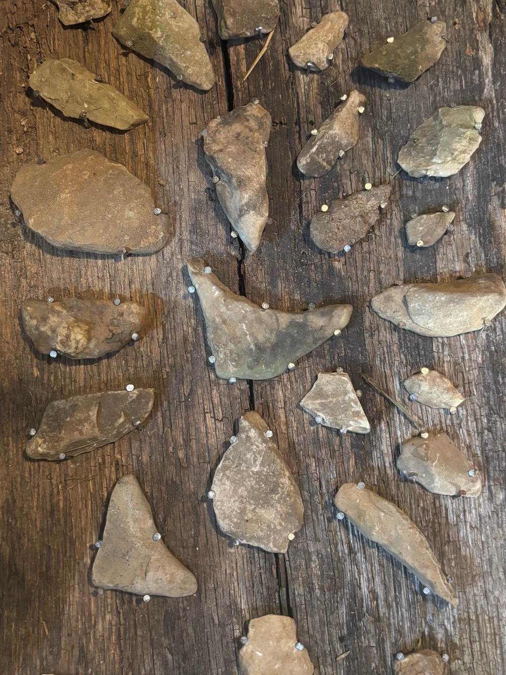 Archaeological Indian artifacts
